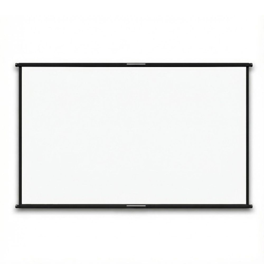 Toile de Projection 4K Surface Mate – Tissu Épais Anti-plis Haute Densité 16:9 – Multitaille (60" à 133")