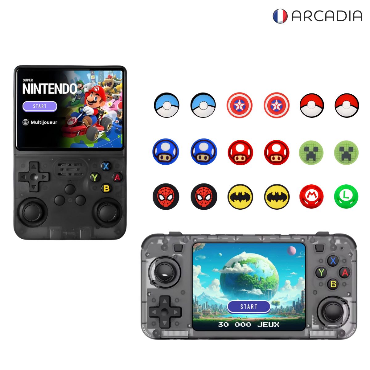 Capuchons Joystick Rétro - Arcadia®