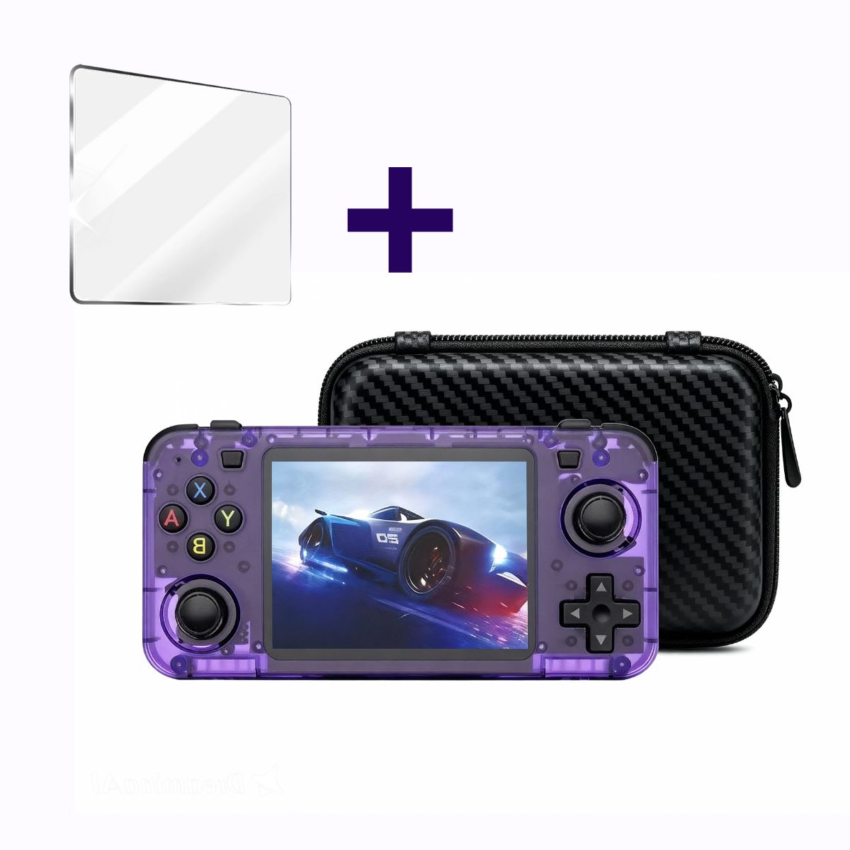Pack boîtier anti-choc et verre trempé pour console Retro One™ Premium