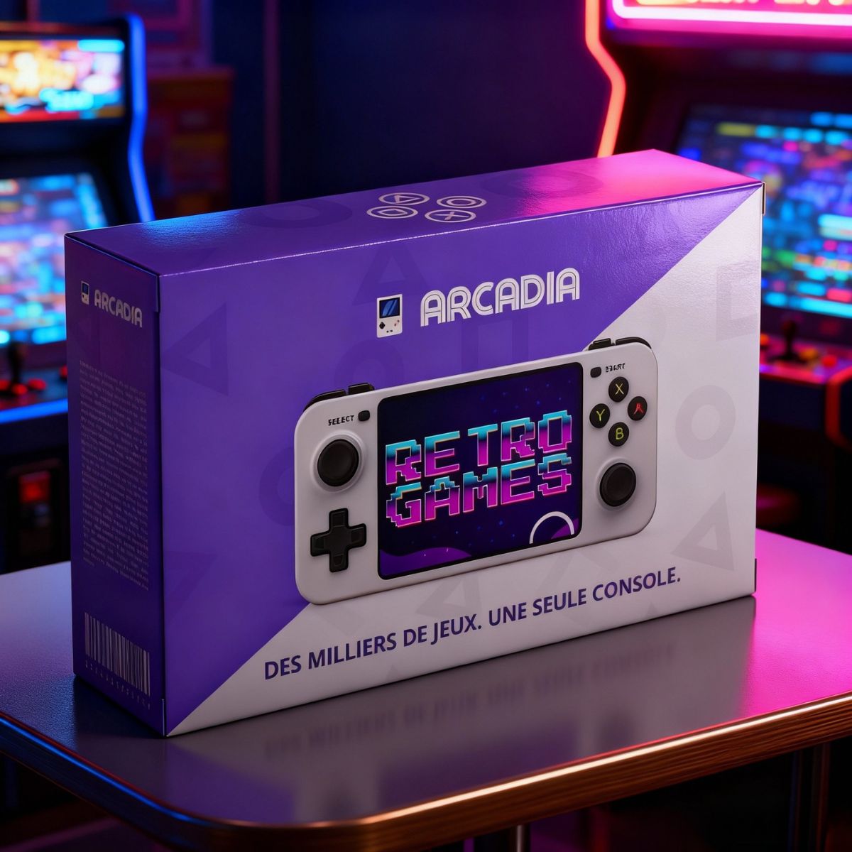 Console De Jeux Rétro Portable - EDITION PREMIUM V2 -  ARCADIA®