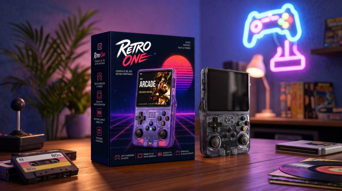 Consoles rétrogaming Retro One™ : portables & salon