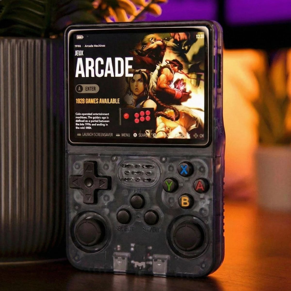 Console Retro One™ V — interface jeux rétro intégrés