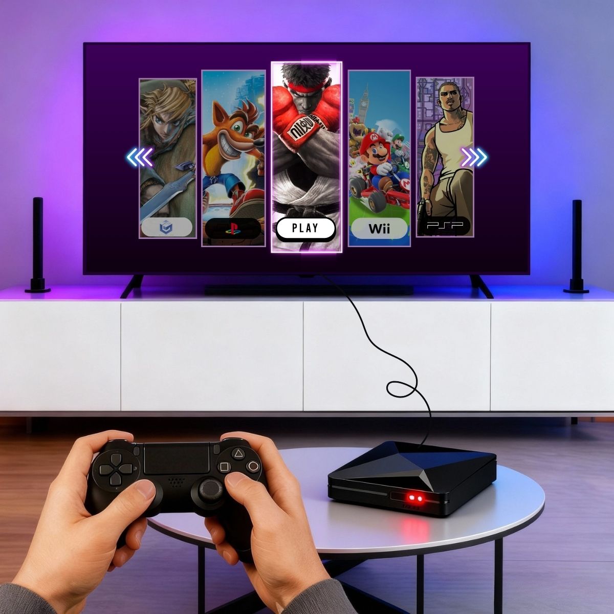 Console de salon Retro Gaming Ultra Pro V2 - ARCADIA®