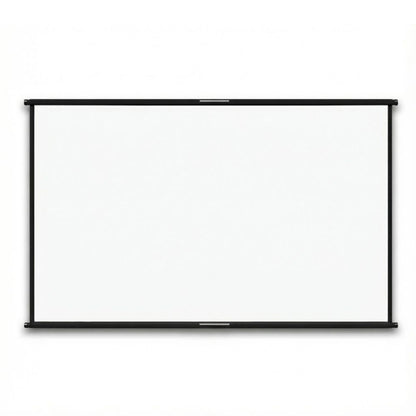 Toile de Projection 4K Surface Mate – Tissu Épais Anti-plis Haute Densité 16:9 – Multitaille (60" à 133")