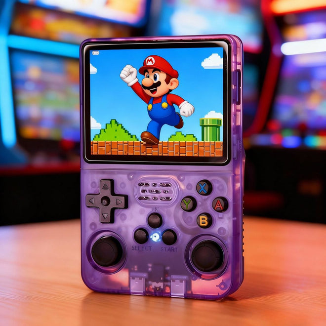Console rétro portable Retro One™ V3 — coloris Violet