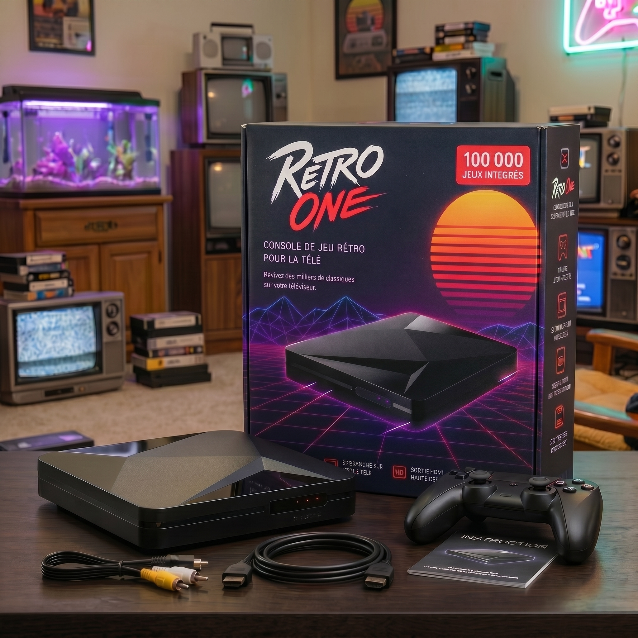 Console de salon Retro Gaming Ultra Pro - Retro One™