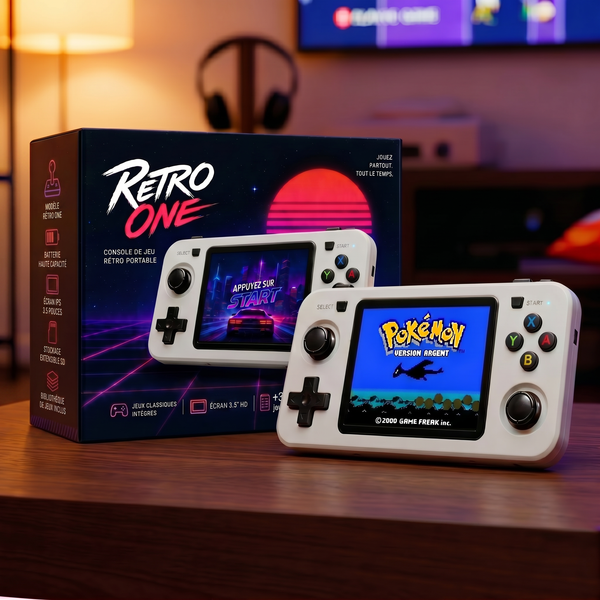Tragbare Retro-Spielkonsole - PREMIUM EDITION V2 - Retro One™